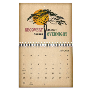 Recovery Quotes, Inspirational Slogans, 12 Steps Calendar