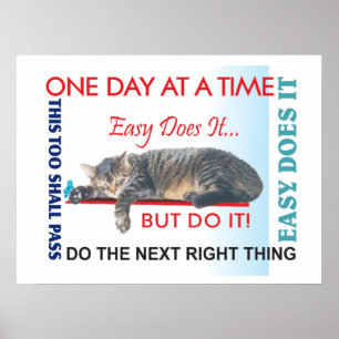 recovery slogans poster