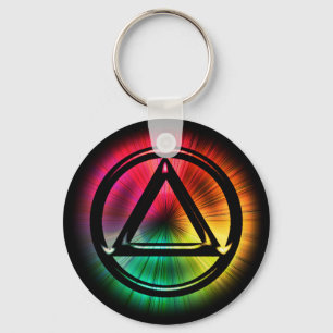 Recovery Sobriety Sober Keychain (Key Chain)