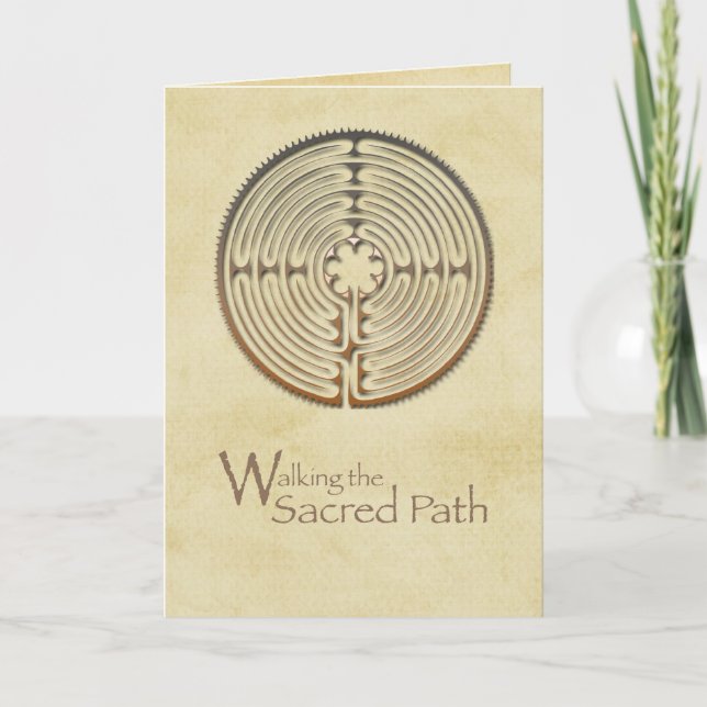 Recovery Support and Encouragement, Sacred Path Card (Front)