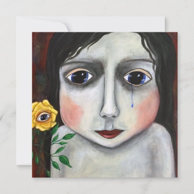 Recovery Surreal Art Encouragement  Card (Front)