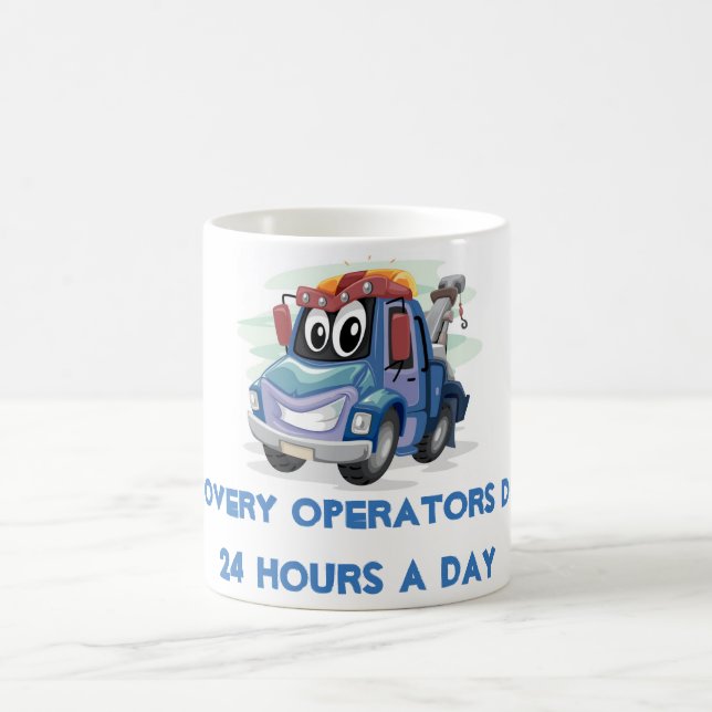 Recovery Vehicle Personalised Mug (Center)