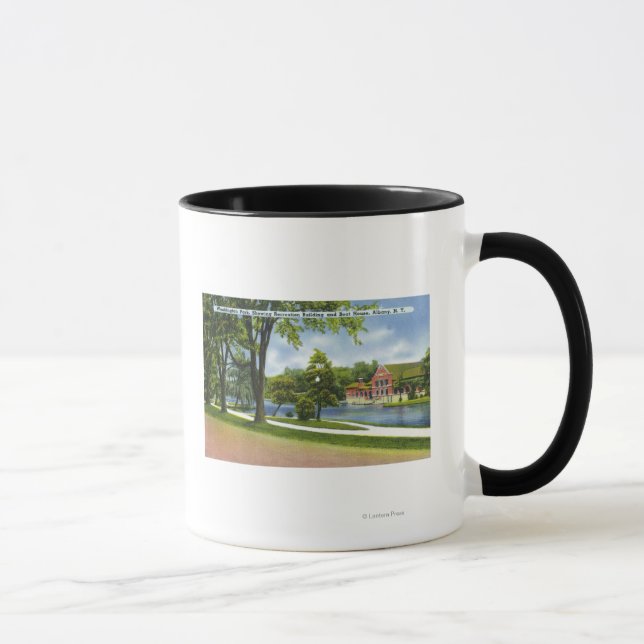 Recreation Bldg & Boathouse Mug (Right)