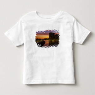 Recreation Lagoon and apartments at sunset Toddler T-Shirt