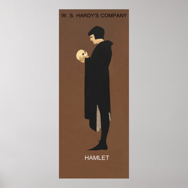 Recreation of Hamlet, vintage poster (Front)