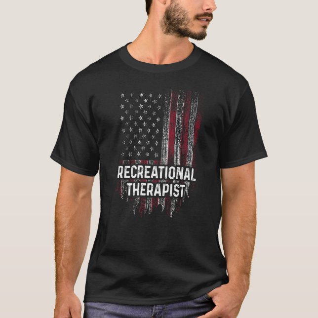 Recreational Therapist Recreation Therapy Rt T-Shirt (Front)