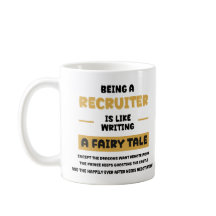 Recruiter Coffee Mug – Funny Gift for HR & Hiring