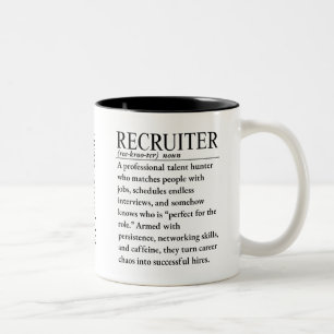 Recruiter Two-Tone Coffee Mug