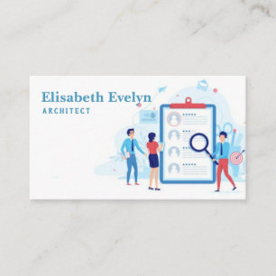 Recruiting strategy business card