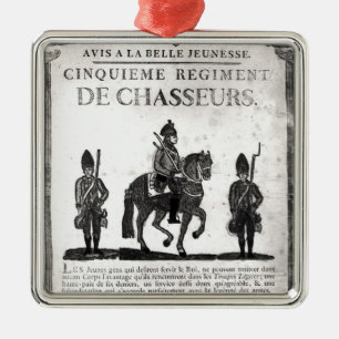 Recruitment poster for the Fifth Regiment Metal Tree Decoration