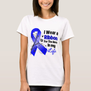 Rectal Cancer Ribbon Hero in My Life 2 T-Shirt