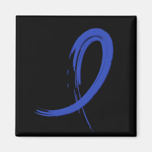 Rectal Cancer's Blue Ribbon A4 Magnet