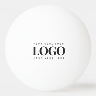 Rectangle Business Logo Company Custom Office Game Ping Pong Ball