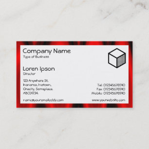 Rectangle - Hall of Flame 01 Business Card