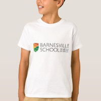 Rectangle Logo Long Sleeved White T-Shirt