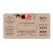 Rectangle Soy Candle Labels With Kraft Paper