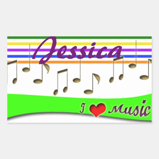 Rectangle Sticker (Front)