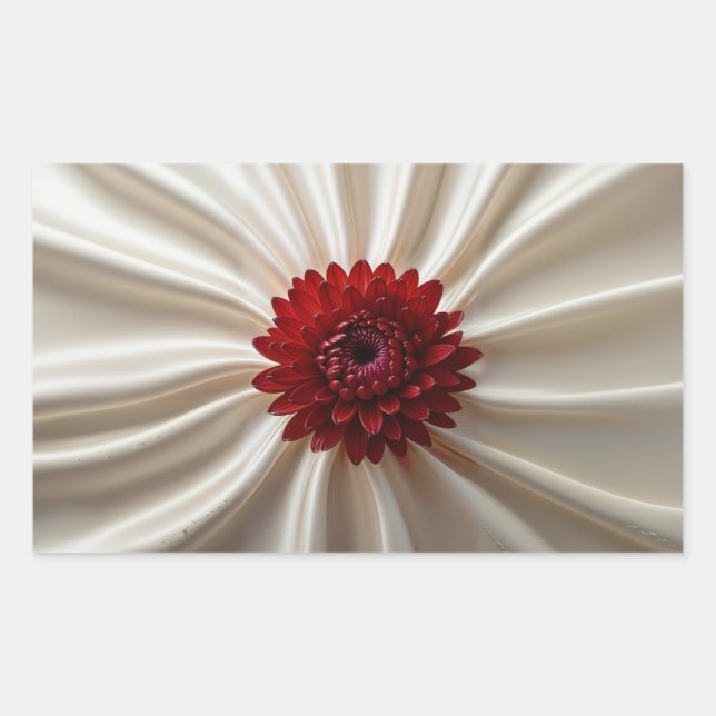 Rectangle sticker with Japanase Colours (Front)