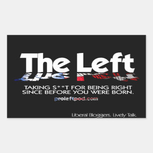 Rectangle Stickers - The Left, Defined...