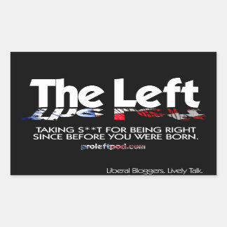 Rectangle Stickers - The Left, Defined...