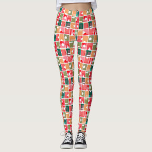 Rectangles Abstract 120623 Leggings