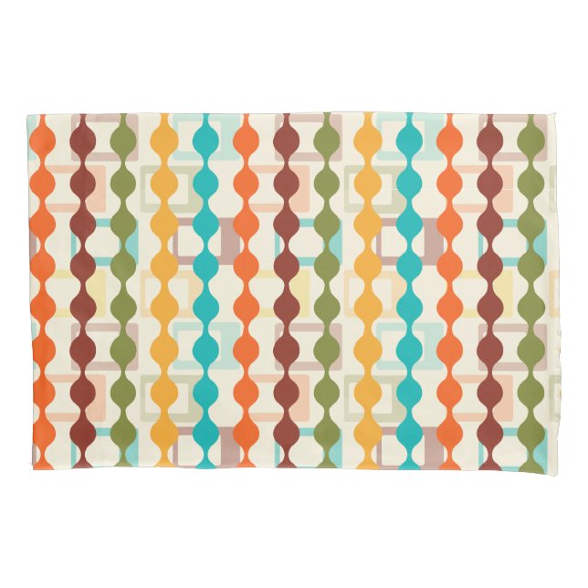 Rectangles and Chains  Pillowcase (Front)