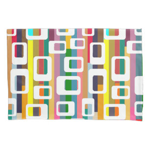Rectangles and Stripes  Pillowcase