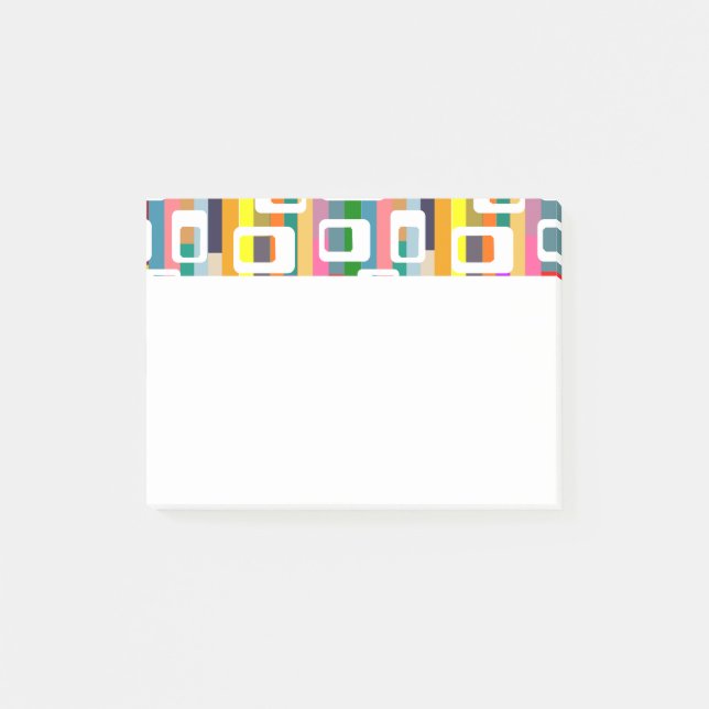 Rectangles and Stripes  Post-it Notes (Front)