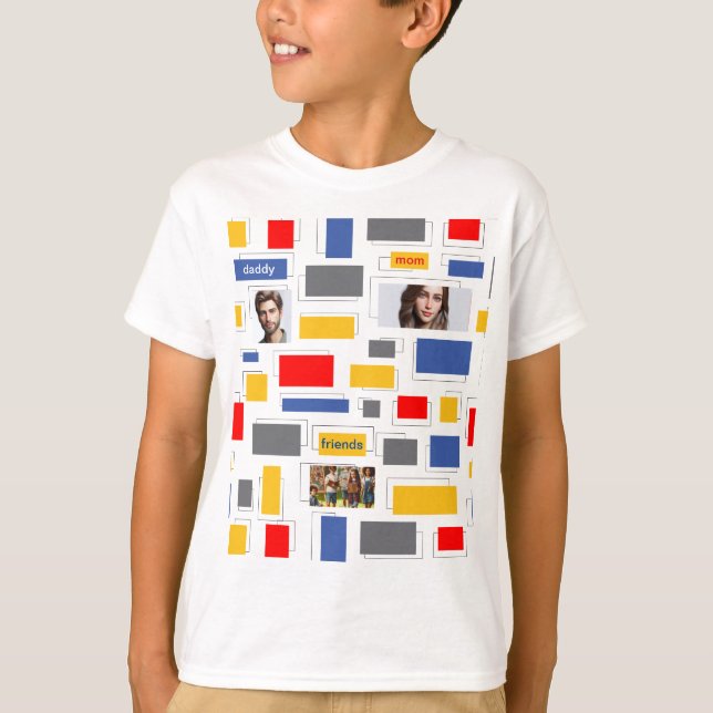 Rectangles T-Shirt (Front)
