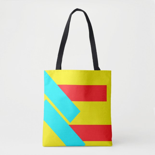 Rectangles Tote Bag (Front)