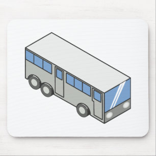 Rectangular bus mouse mat