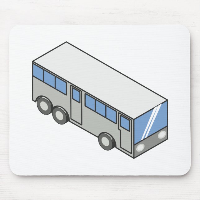 Rectangular bus mouse mat (Front)