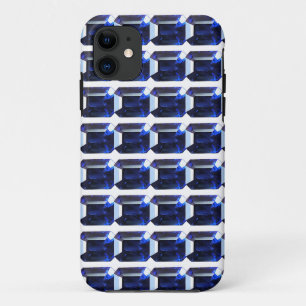 Rectangular Sapphire Blue iPhone 11 Case