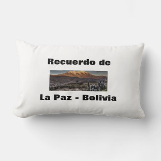Recuerdo de La Paz Lumbar Cushion