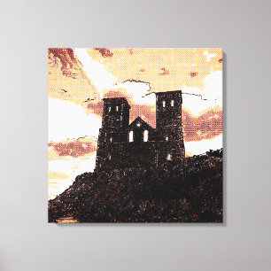 Reculver Towers East Kent England Canvas Print