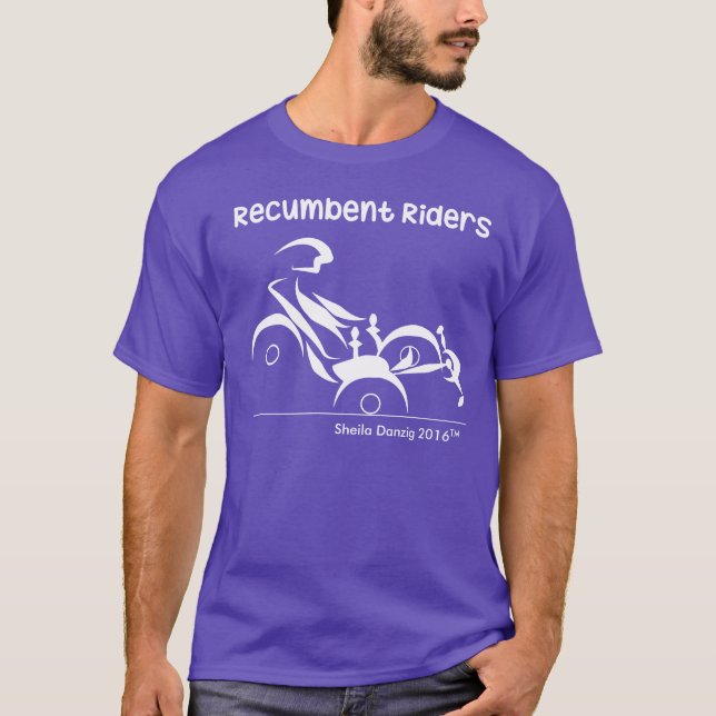 Recumbent Riders Trikes T-Shirt (Front)