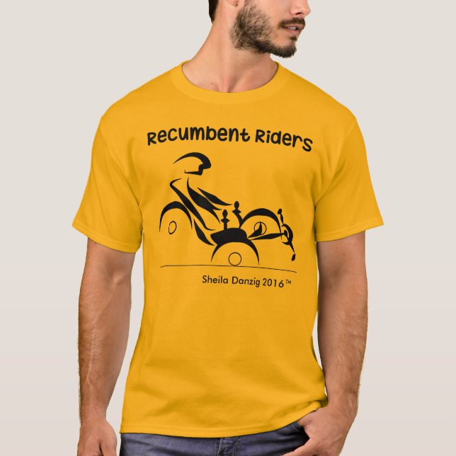 Recumbent Riders Trikes T-Shirt (Front)