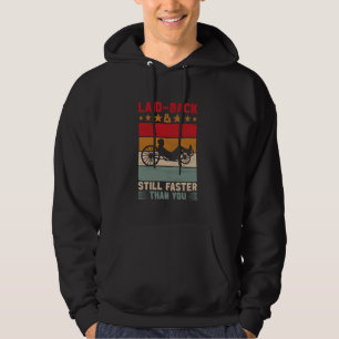 Recumbent Trike cycling Recumbent Bike Hoodie
