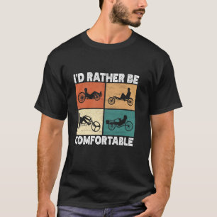 Recumbent Trike cycling Recumbent Bike T-Shirt