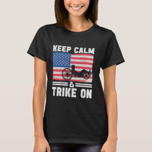 Recumbent Trike cycling Recumbent Bike T-Shirt
