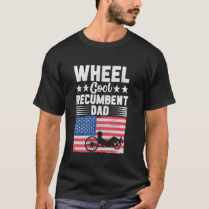 Recumbent Trike Dad cycling Recumbent Bike T-Shirt