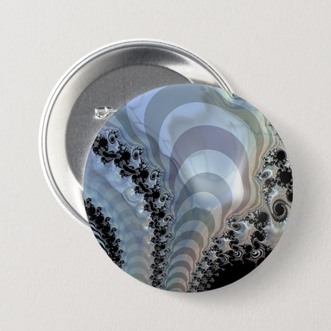 Recursive Realms 7.5 Cm Round Badge (Front & Back)