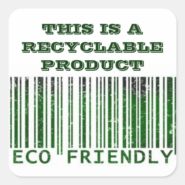 Recyclable 20 / Stickers (Front)