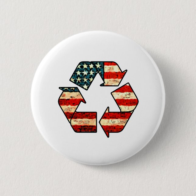 Recycle America Button (Front)