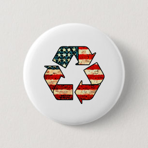 Recycle America Button