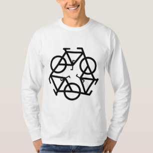 Recycle Bicycle Logo Symbol T-Shirt