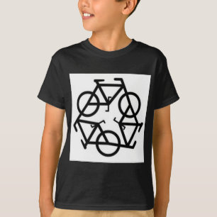 Recycle Bicycle Logo Symbol T-Shirt