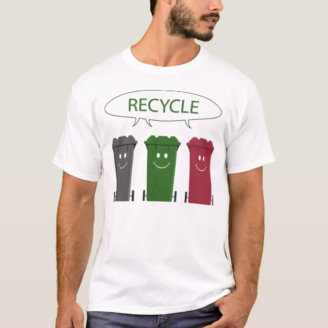 Recycle Bins T-Shirt (Front)