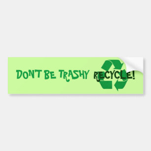 Recycle Bumper Sticker