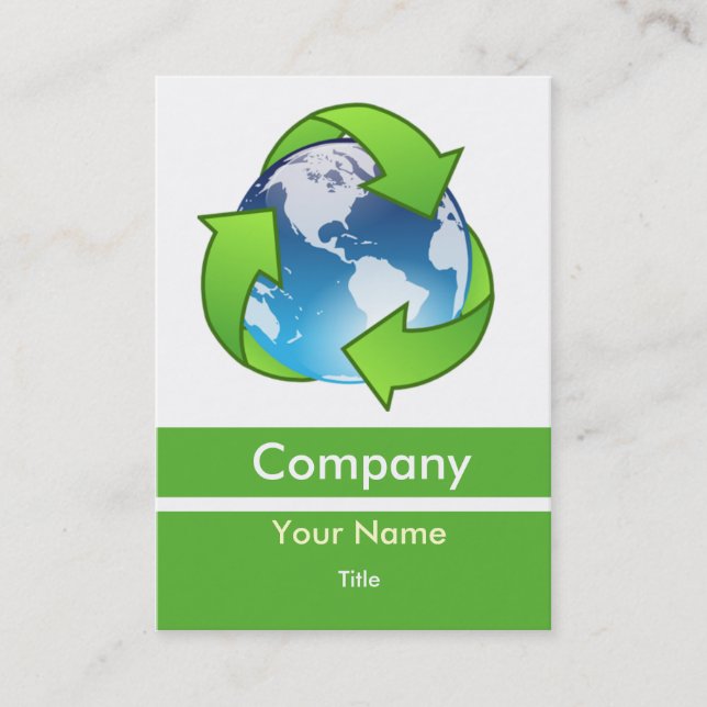 recycle Business Cards (Front)